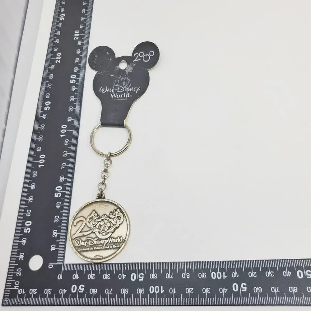 Disney Parks 2000 Celebrate the Future Keychain Vintage